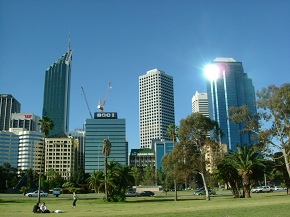 Perth is the fourth city of Australia, also the largest city in the west. (Photo by Hsu, Po-ching)