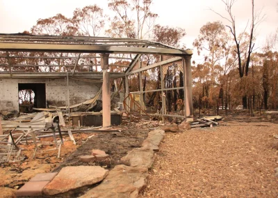 Adelaide Disaster Recovery and Relief - Burned House