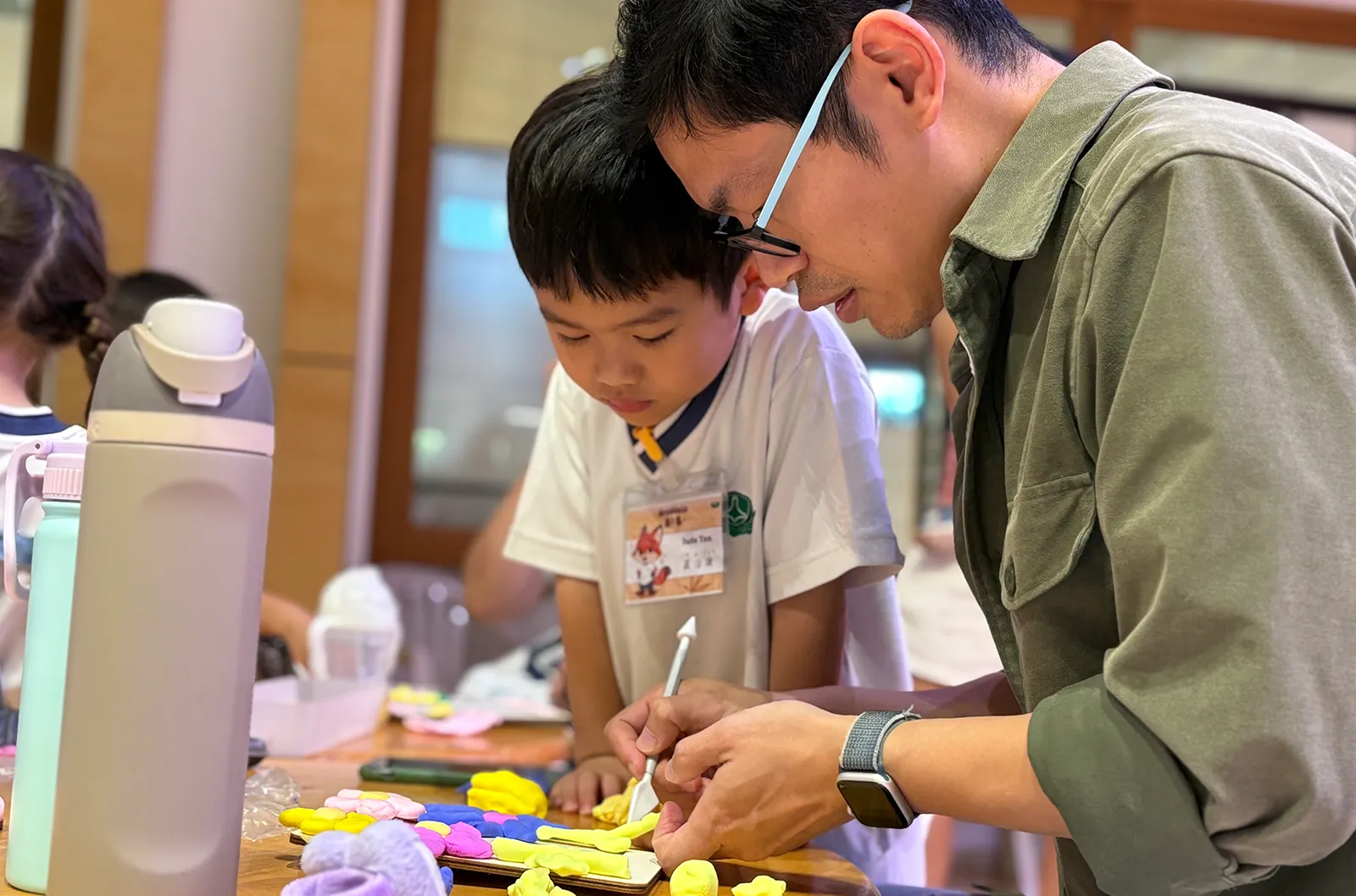 Children & Family Day - BNE-Dad and Son