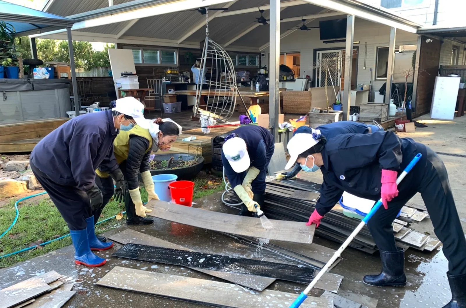 Disaster Recovery Assistance - Pitt Town Flood Clean-up and Relief Distribution Disaster Recovery Assistance - Pitt Town Flood Clean-up and Relief Distribution