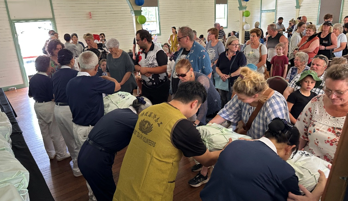Tzu Chi Integrative Community Health and Wellness Centre - Disaster Relief