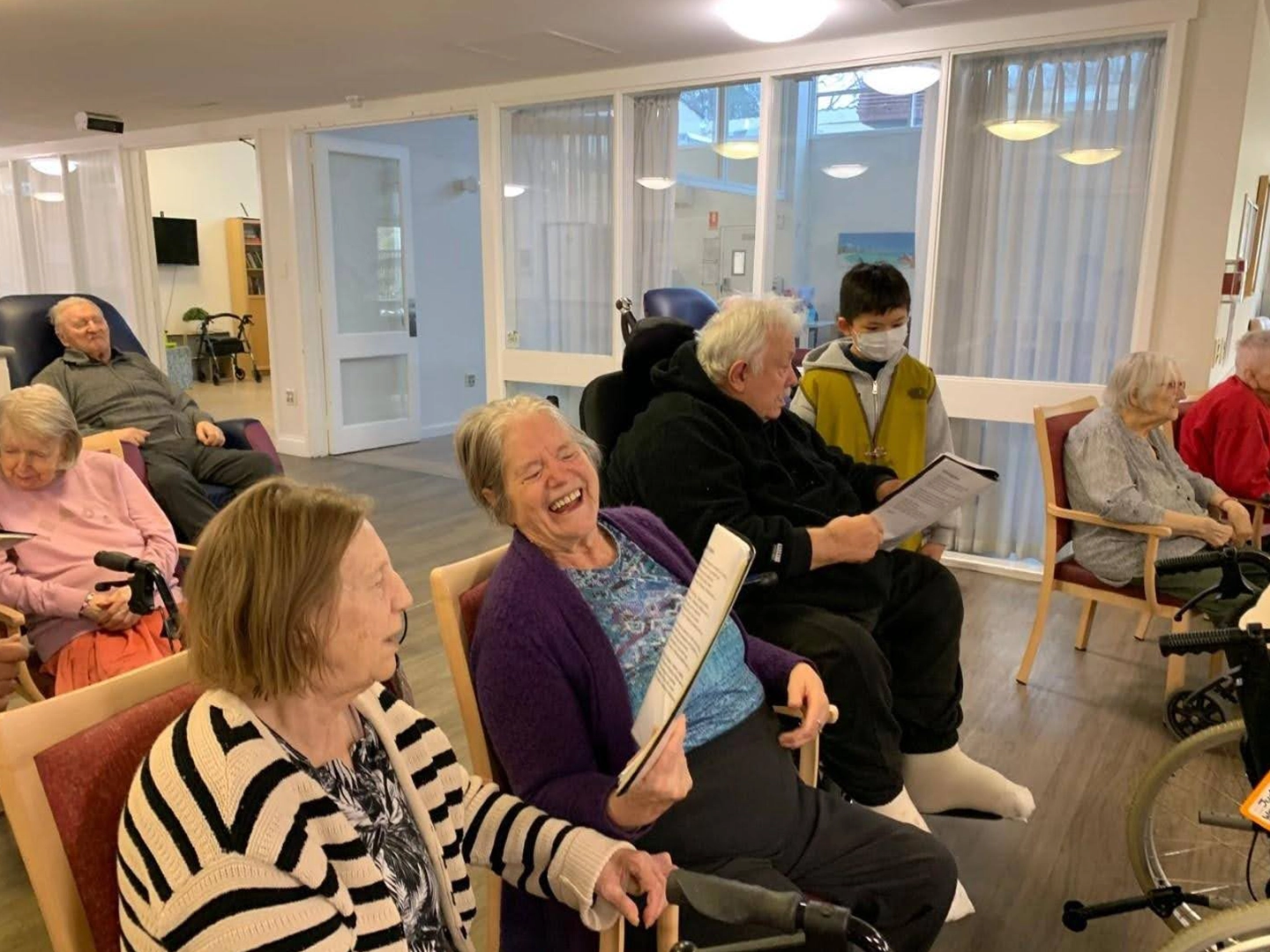 Tzu Chi Integrative Community Health and Wellness Centre - Lively and cheerful music began to play