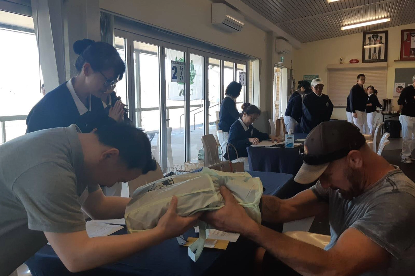 Tzu Chi Integrative Community Health and Wellness Centre - The strong winds and heavy rain of Tropical Cyclone Seroja caused severe damage in the town of Northampton