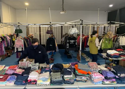 Charity case support Adelaide - upcoming distribution of second-hand winter clothes