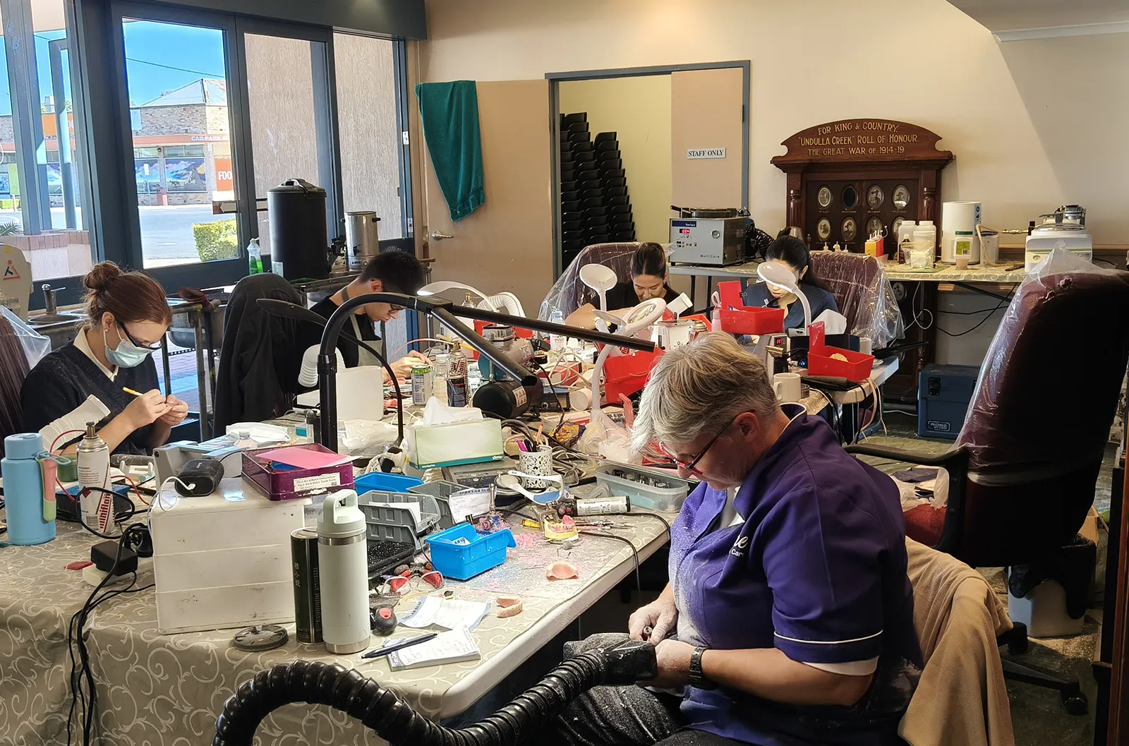 Tara Medical Outreach - Making Dentures