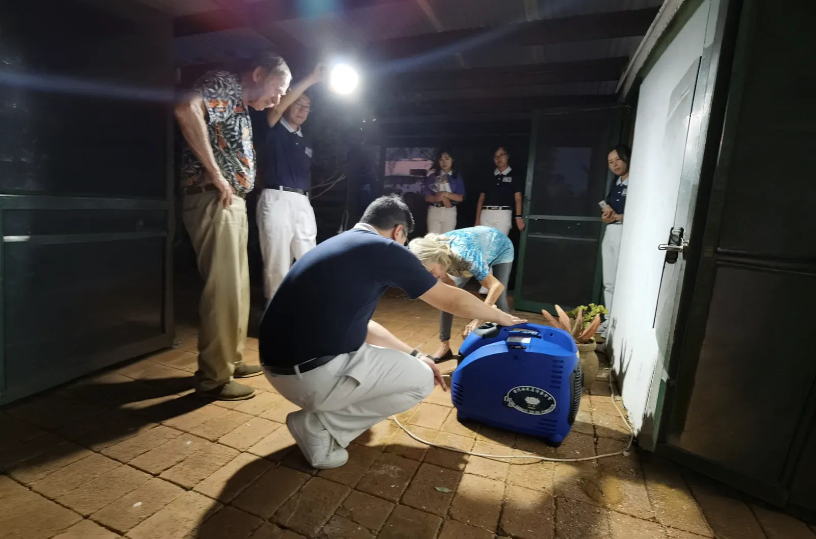 Perth - Natural Disaster Emergency Relief Perth - volunteers brought a generator to a vulnerable family during disaster assessment visits Natural Disaster Emergency Relief Perth - volunteers brought a generator to a vulnerable family during disaster assessment visits