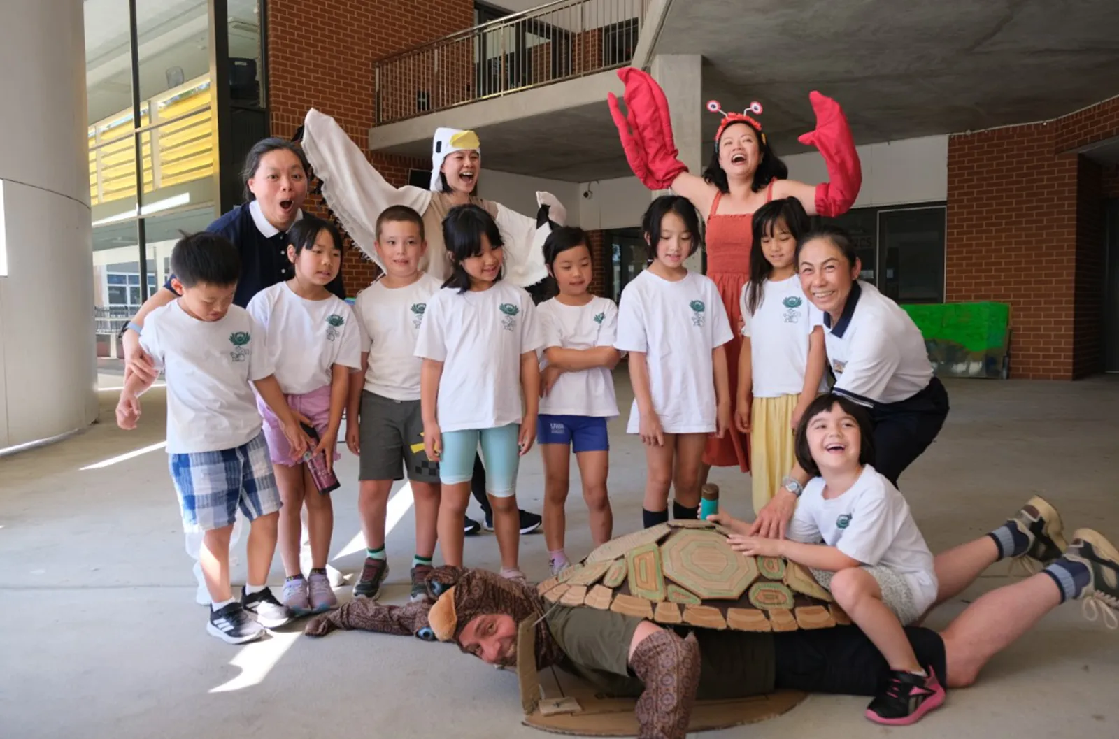 Tzu Chi Academy - graduation ceremony, several parents wrote, directed, and acted in their own lively and engaging play