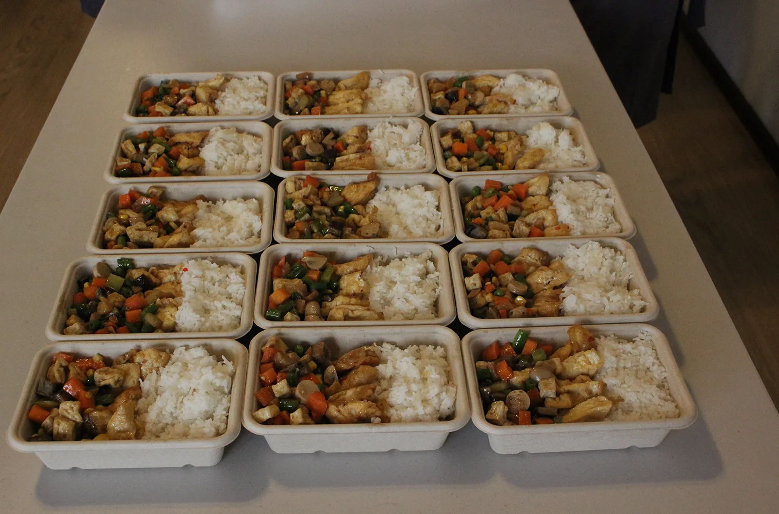 Vegetarian Promotion - springy vegetarian meatballs