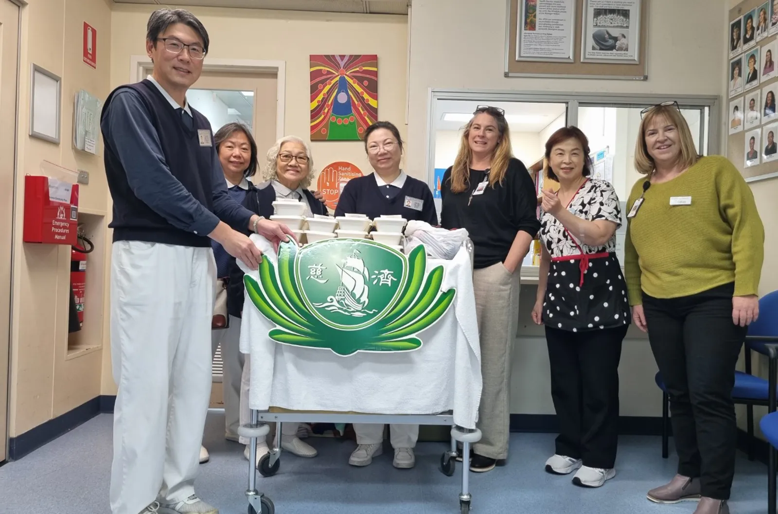 Vegetarian Promotion - vegetarian promotion to enter the neonatal and paediatric intensive care units of both hospitals