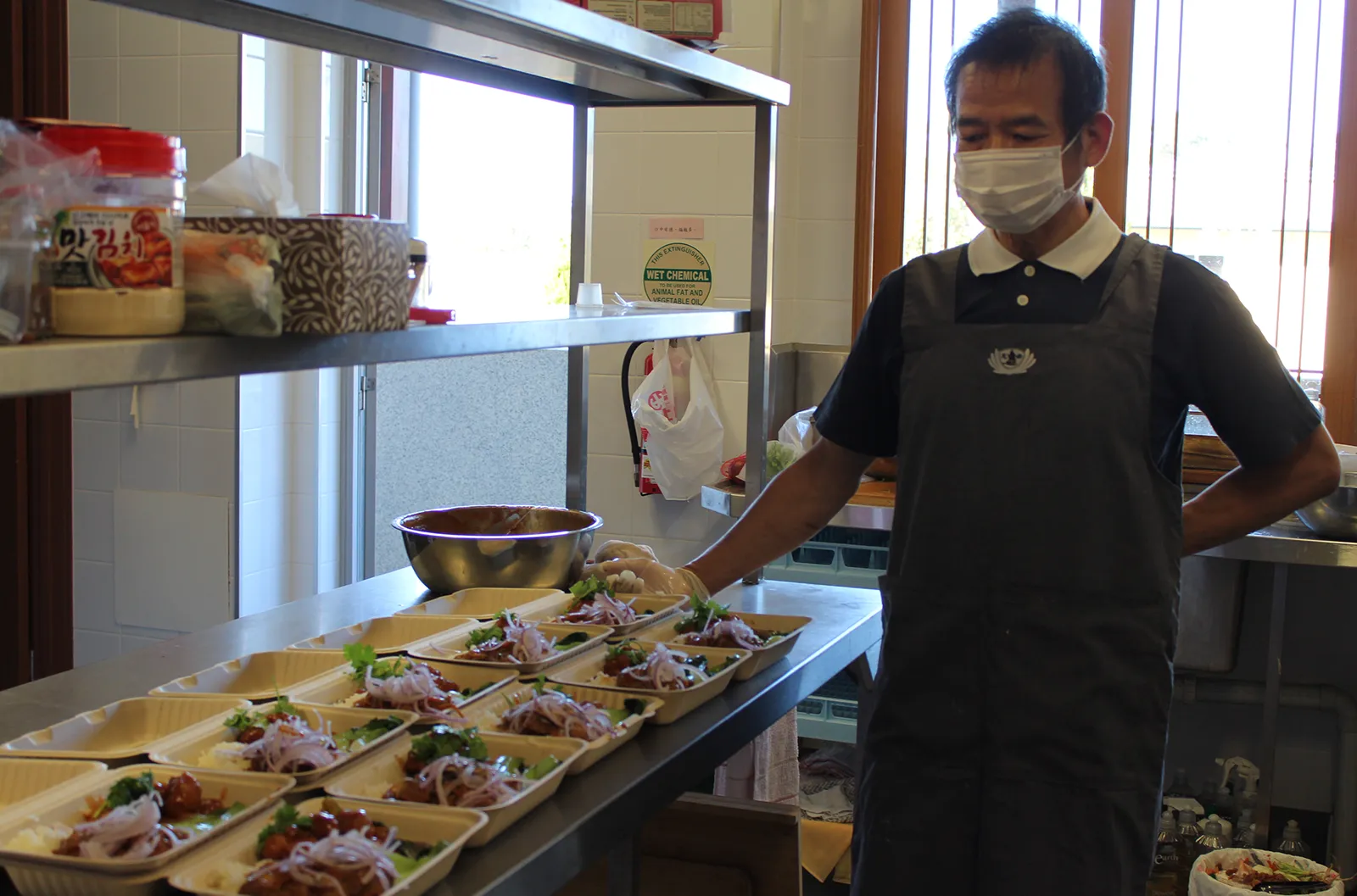 Environmental Protection – COVID-19 Meal Delivery for the Homeless, Gold Coast, Australia (Photo by Flora Peng)
